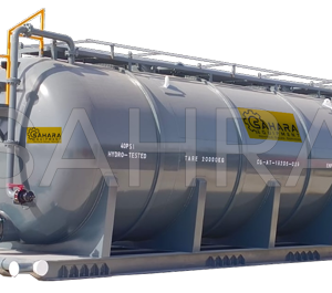 500 BBL CYLINDRICAL STORAGE TANK DERAKANE 411 ACID LINED